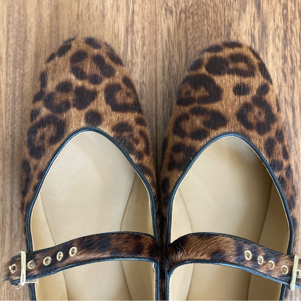 Madewell Remy Flats Leopard, size 11 - Picture 2 of 7